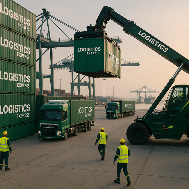 conexión puerto Ceuta península - Logistics Express