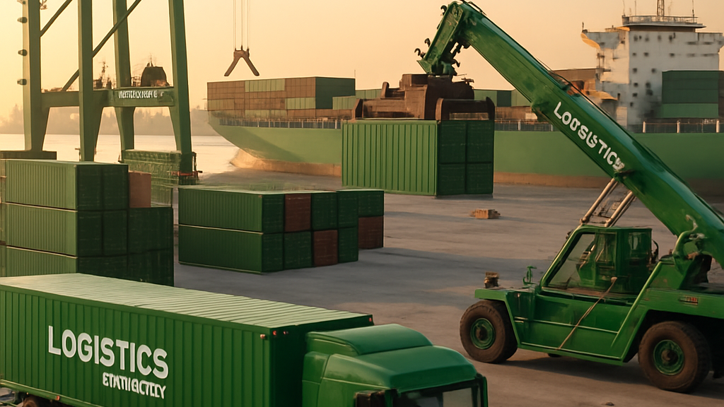 Imagen de Transporte marítimo para Logistics Express